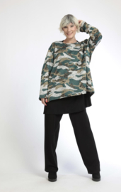 AKH oversized mix viscose termo jersey tuniek apart stretch