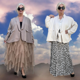 Sissy Italia oversized blazer/jas apart /gevoerd/in meerdere kleuren