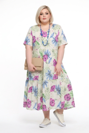 ITALIA MODA viscose A-lijn jurk