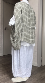 Vincenzo Allocca oversized linnen top/tuniek apart