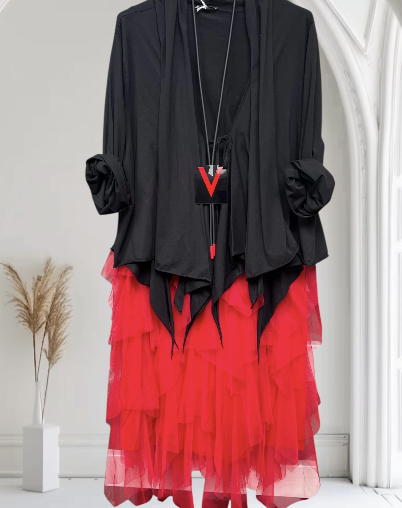 Moonshine oversized jersey  katoen vest  stretch/in meerdere kleuren