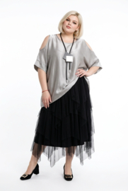 ITALIA oversized viscose blouse/top /in meerdere kleuren