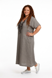 Mercy oversized linnen jurk/in meerdere kleuren