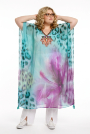 ONE OF A KIND  zomer poncho/tuniek ( extra groot)