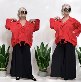 KEKOO design oversized katoen korte blazer stretch /in meerdere kleuren