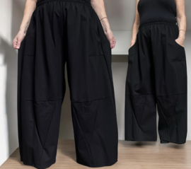 Moonshine punta viscose ballonbroek apart stretch zwart