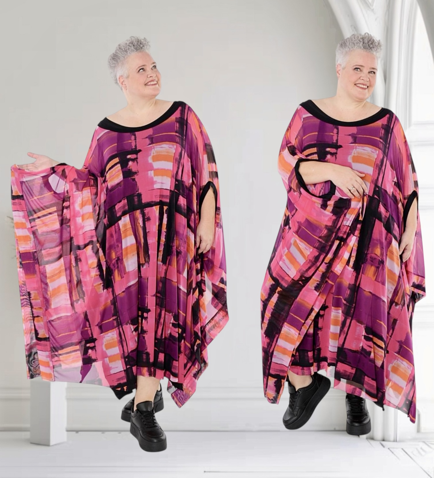 AKH oversized jurk /apart/stretch