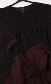 AKH viscose mix A-lijn  jurk met zakken stretch