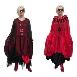 Moonshine A-lijn tule overjurk stretch/in meerdere kleuren