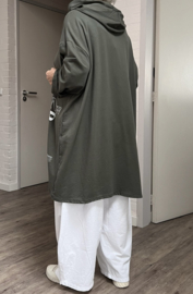 ITALIA MODA oversized katoen tuniek stretch /in meerdere kleuren
