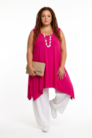 Moonshine oversized viscose A-lijn tuniek stretch