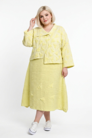 Zedd Plus A-lijn jurk + blazer  stretch