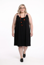 Sissi viscose wijde zomer jurk  stretch / meerdere kleuren