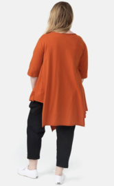 dYb viscosen A-lijn  top/tuniek /stretch/in meerdere kleuren