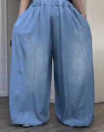 Moonshine jeans tencel wijde broek apart