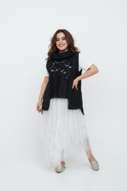 Vincenzo Allocca oversized katoen A-lijn tuniek /aparte/stretch