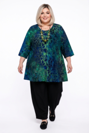 Naveed oversized viscose mix A-lijn tuniek stretch