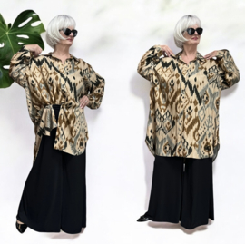 Ophilia viscose blouse/hemd/tuniek/tuniek