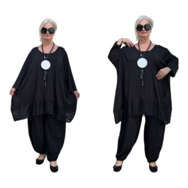 Vincenzo Allocca oversized viscose A-lijn jurk/tuniek apart