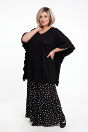 ITALIA MODA  viscose tricot tuniek met ketting /stretch/meerdere kleuren