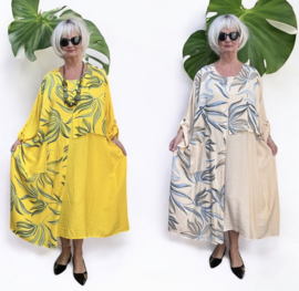 ITALIA MODA viscose  A-lijn jurk /in meerdere kleuren