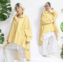 AKH oversized katoen A-lijn hemd/blazer/tuniek apart