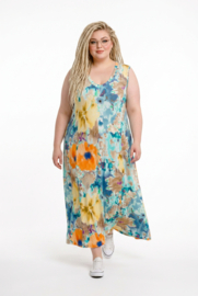 Ophilia viscose A-lijn jurk/ stretch