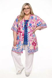 ITALIA MODA  oversized viscose zomer vest