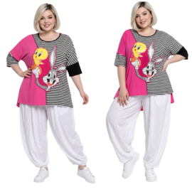 CN-G katoen tuniek/top stretch