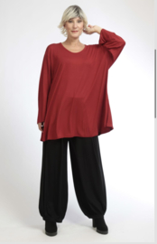 AKH oversized tricot viscose A-lijn tuniek apart stretch 