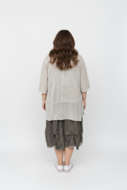 Moonshine katoen A-lijn tuniek stretch / in meerdere kleuren