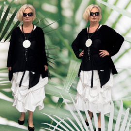 Moonshine oversized  katoen gebreide top /in meerdere kleuren