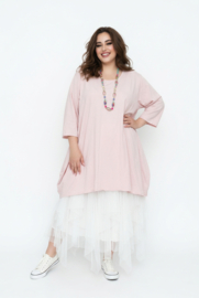 Moonshine  katoen A-lijn tuniek stretch/meerdere kleuren