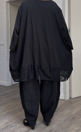 Vincenzo Allocca oversized viscose A-lijn jurk/tuniek apart