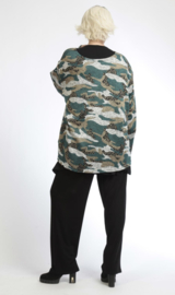 AKH oversized mix viscose termo jersey tuniek apart stretch