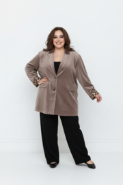 Sissi  MODA oversized katoen fijn corduroy blazer apart/in meerdere kleuren