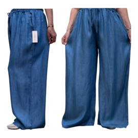 ITALIA MODA  jeans tencel wijde broek apart