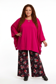 ITALIA MODA  oversized winter katoen tuniek/ poncho stretch /in meerdere kleuren