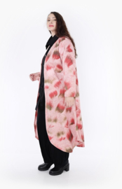 AKH oversized acryl vest/blazer/jas stretch