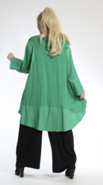 AKH oversized viscose A-lijn tuniek met zakken apart stretch 