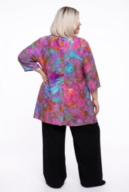 Naveed oversized viscose mix A-lijn tuniek stretch