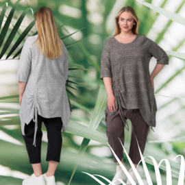 dYb oversized A-lijn tuniek / stretch/in meerdere kleuren