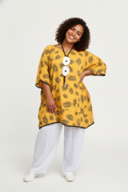 New Jersey viscose A-lijn jurk/tuniek stretch