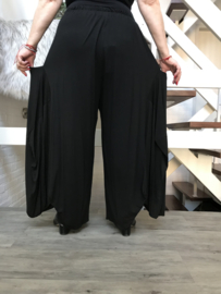 Moonshine jersey katoen ballonbroek apart zwart