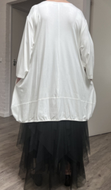 Vincenzo Allocca viscose  A-lijn tuniek apart/stretch