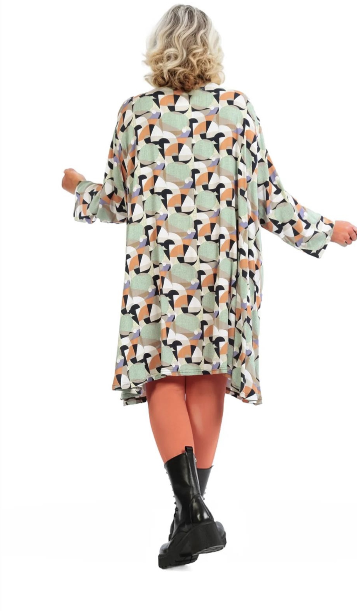 AKH viscose oversized A-lijn blouse/tuniek