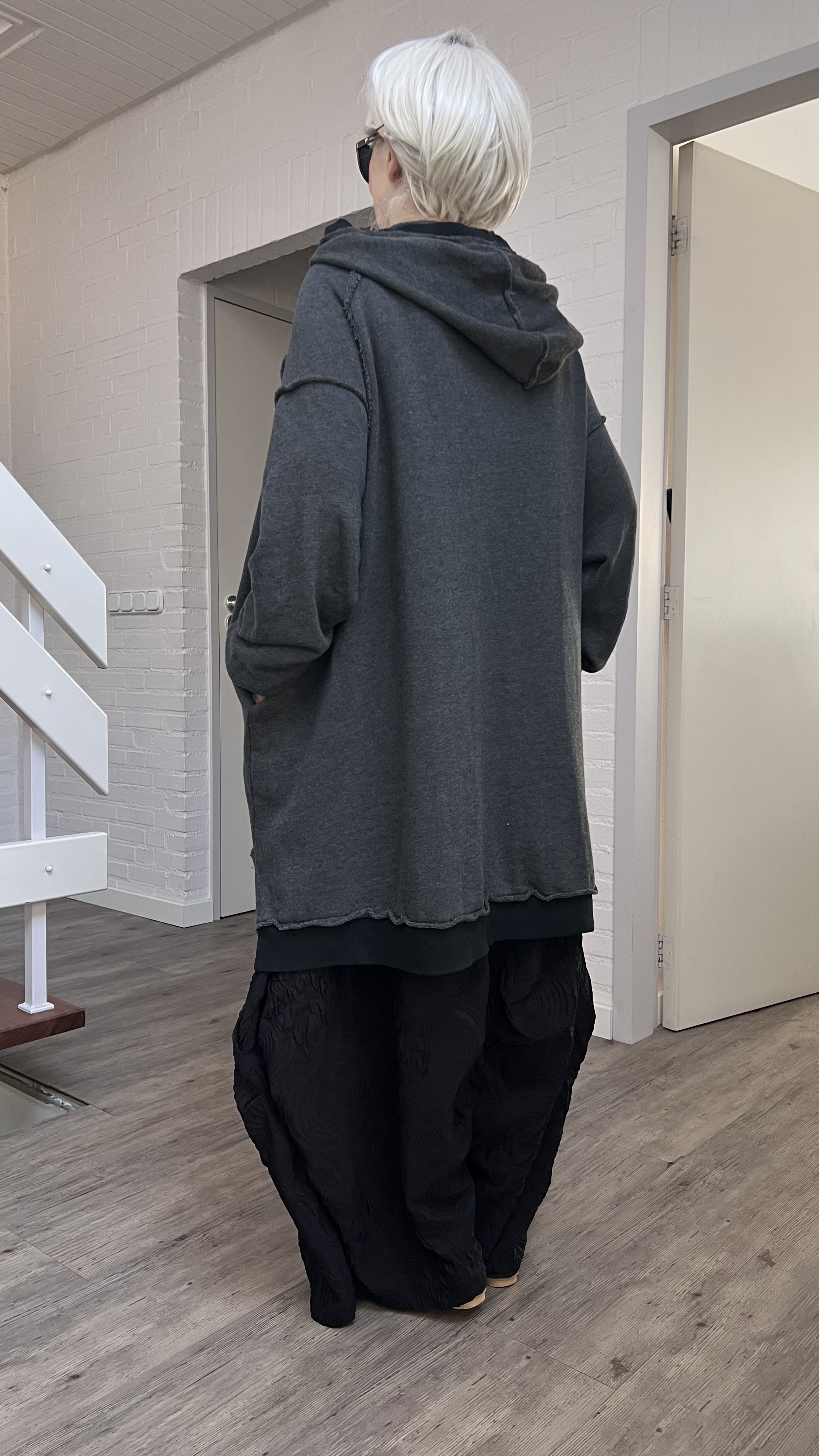 SISSI de modieuze kleuring oversized katoen blazer stretch /in meerdere kleuren