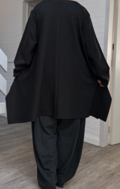 Zedd Plus katoen mix A-lijn tuniek stretch/in meerdere kleuren