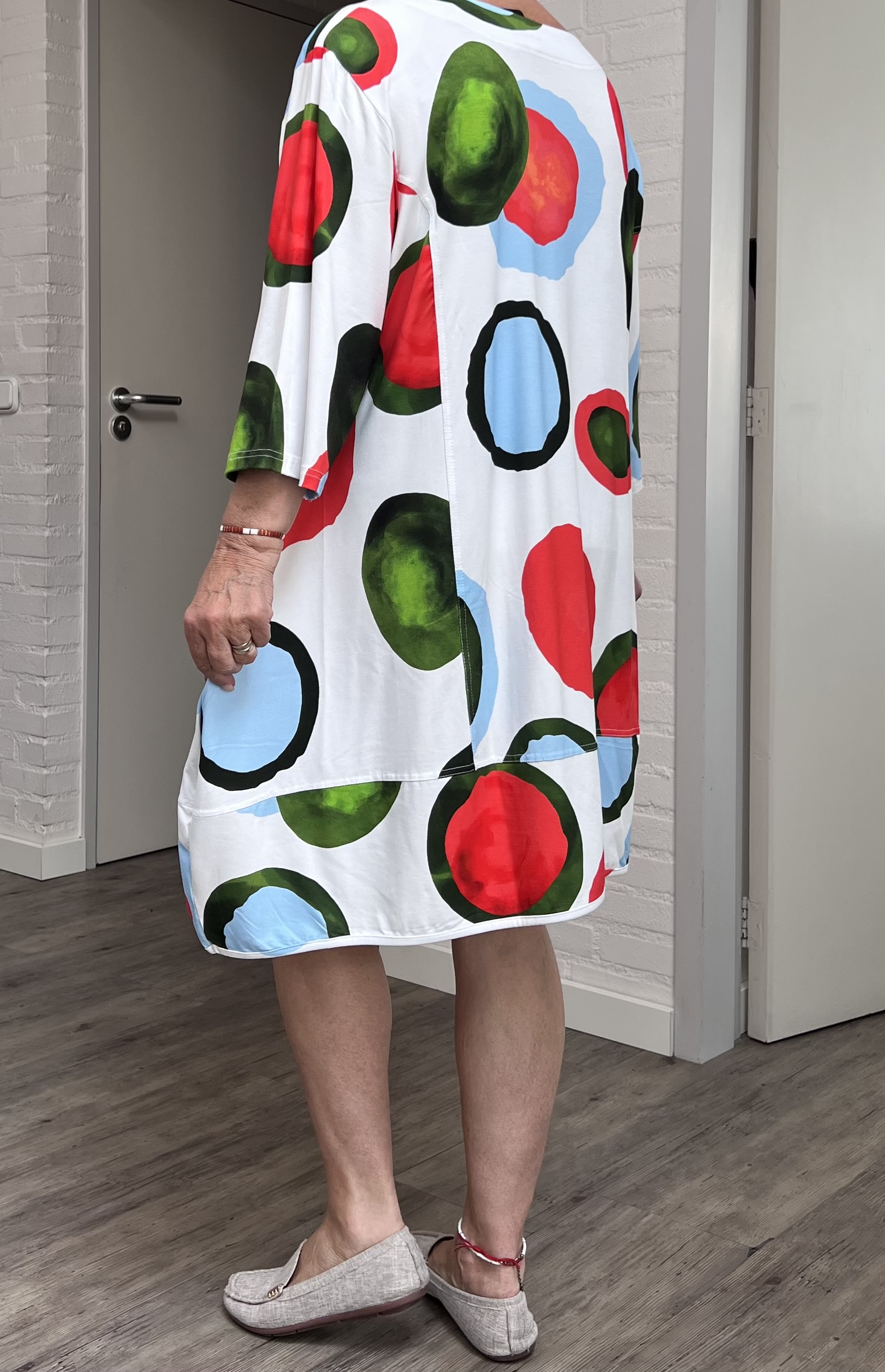 New Jersey viscose A-lijn jurk/tuniek / stretch