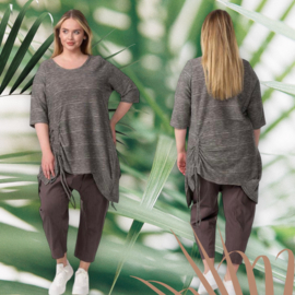 dYb oversized A-lijn tuniek / stretch/in meerdere kleuren